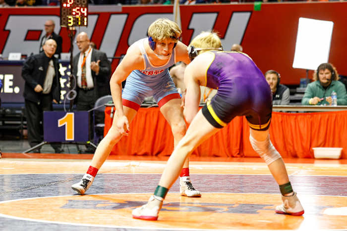 Illinois wrestling championships February 17 2024 Nate Latsch 25988